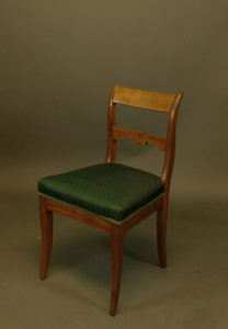 Paar Biedermeier-Stühle, um 1820/25