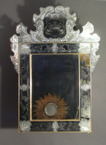 Spiegel, Murano, im Stil des 18. Jhdts.