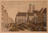 Der Schrannen-(jetzt Marien)Platz