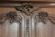 Barockschrank (Hochzeitsschrank), Frankreich, 18. Jhdt.