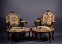 Fauteuils, Frankreich, um 1760