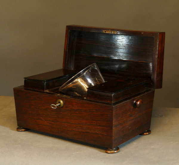 Teekästchen, England, um 1800/1810