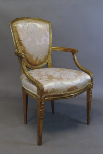 Barock-Armlehnstuhl, Kopenhagen, 2. Hälfte 18. Jhdt.