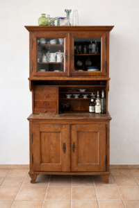 Biedermeier-Aufsatzschrank
