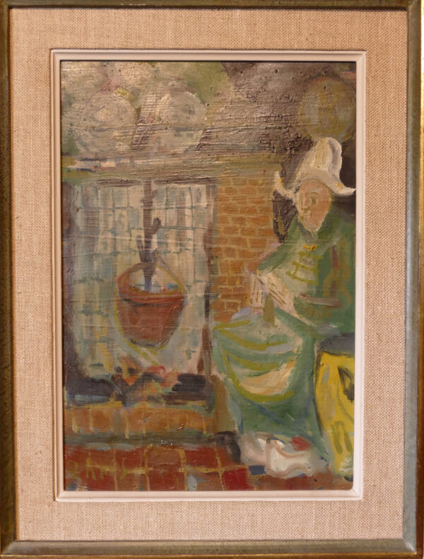 Herbert Zangs (1924-2003) "Küchenszene"