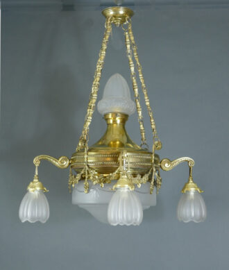 Jugendstil-Deckenleuchte