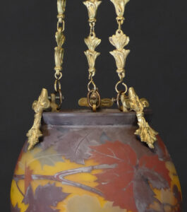 Jugendstil-Hängeleuchte, um 1900