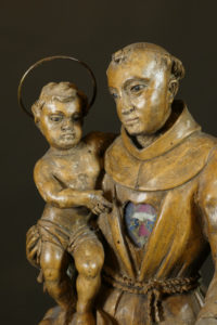 Heiliger Antonius, süddeutsch, Mitte 18. Jhdt.