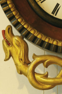 Wanduhr, süddeutsch, Ende 18. Jahrhundert